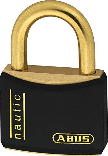 ABUS 462270 Messing-Hangschloss, 30mm | Für Außeneinsatz geeignet - Bügel & Schlosskörper aus massivem Messing - Präzisions-Stiftzylinder - inkl. 2 Schlüssel