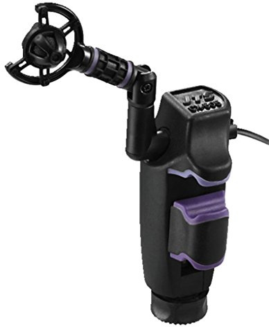 JTS CX-505 Elektret-Instrumentenmikrofon, „State-of-the-Art-Mikrofon” für Drummer und Percussionisten, Instrumenten-Verstärker mit Aufbewahrungs-Box und Windschutz, in Schwarz