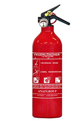 AnafGroup ABC 5A-34B-C Estintore a Polvere (Germania)