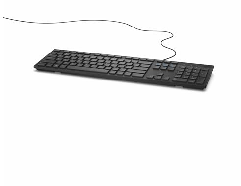 Dell KB216, Wired, Multimedia Tastatur, UK (QWERTY), schwarz