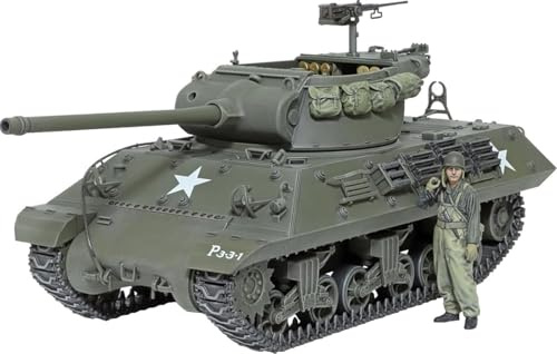 TAMIYA 35390 1:35 US M36 Jagdpanzer (1) - Model making, plastic kit, hobby, crafts, tank building kit, military construction, tank 1:35, stand model making