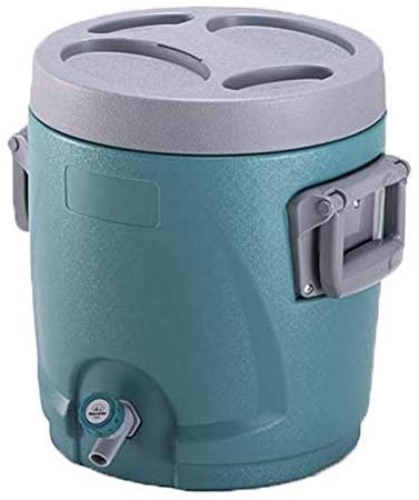LANGWEI Cooler Bucket for Camping, 15L Outdoor Cooler Box Cooler Bags with Handle Faucet for Picnic Fishing BBQ Family Car Outdoor Activities