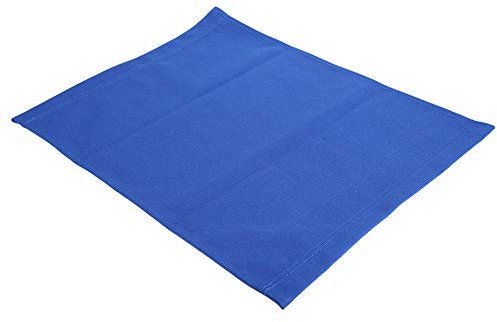 Gavigain Stuhl Canvas Cover, Stuhl Canvass Ersatz Sitz Tuch Home Supplies Möbel Zubehör, Make-up Stuhl Sitz und Rücken Ersatz Baumwolle Leinwand Hocker Protector für Home Director Chair (blau)