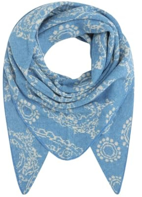 FASHION YOU WANT XXL Schal flauschig schal-tuch damen dicker dreieckstuch groß Wolle PAISLEY Farben kuschelig