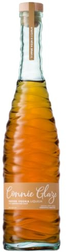 Connie Glaze Toffee Vodka Liqueur | 20% abv | 70cl | Deliciously Smooth, Made with Premium Toffee & Cornish Sea Salt, All Natural Ingredients, Crafted in Cornwall, Enjoy Neat