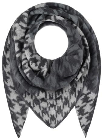 Majea Damenschal Winterschal Strickschal Damen Schal (880044) (schwarz 9)