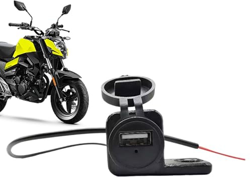 Puerto de Cargador USB para Motocicleta, Cargador USB para Motocicleta, Enchufe de Corriente para Motocicleta, Cargador USB práctico para Motocicleta, Adaptador de Toma de Corriente, Enchufe de