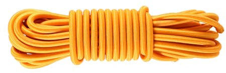 Elastic Kayak Bungee Cord Rope 5m x 5mm Latex Easily Cut with Elastic Kayak Rope for Paddle Holders Deck Rigging (5mm-4)
