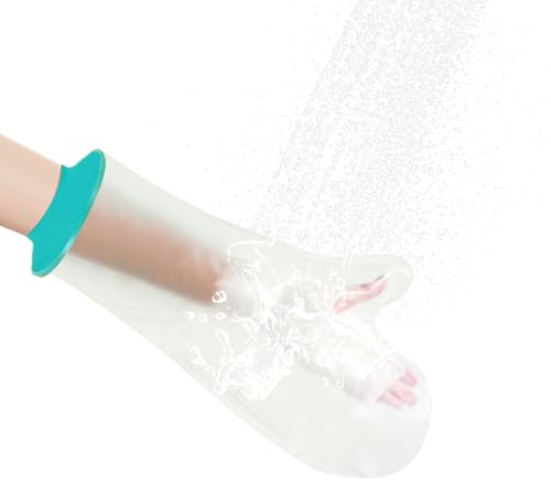 XiangJunly Protector para Yeso de Brazo, Cubierta Impermeable Reutilizable, Funda de Ducha para Adultos - Mantiene Secos Vendajes y Escayola durante Baños o Natación.