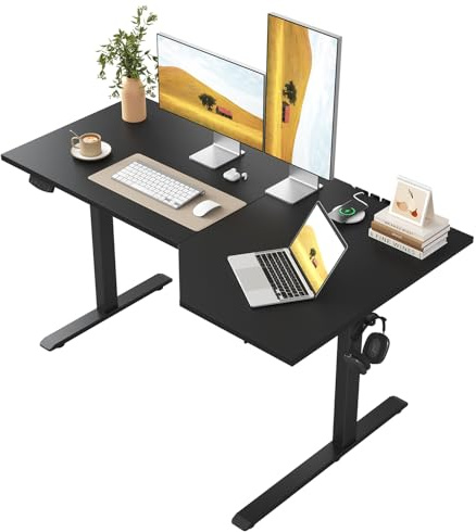 Klicelor Schreibtisch höhenverstellbar elektrisch 150 x 90 cm