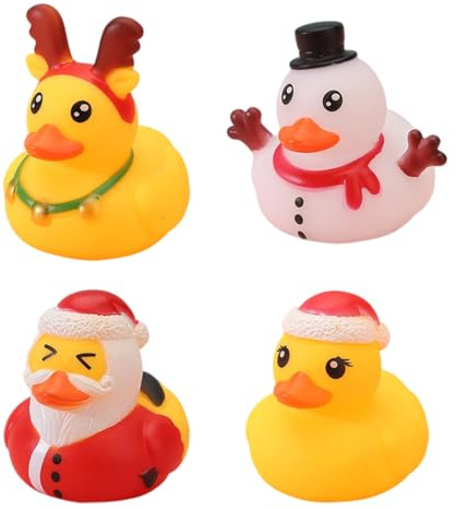 HAMKU Patos De Goma, Patitos Juguetes Bañera, Juguetes De Pato Goma Patito A Flote Amarillo