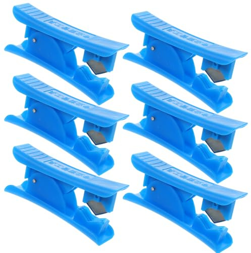 Yardenfun Cortadores de Plástico y Cortadores de Mangueras de 6 Piezas Diseño Ergonómico y Material de Acero Inoxidable para Corte Preciso y Seguro