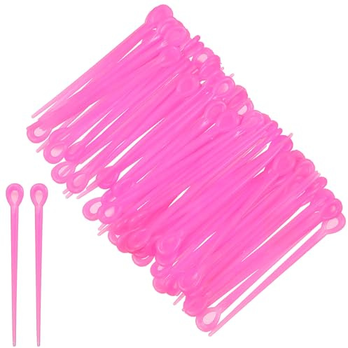 FOYTOKI Clips para Permanente de Cabello 180 Piezas Plástico Colores Surtidos, Pinzas Sujetadoras para Rulos y Ondas, Accesorios para Peinado Mujeres y Niñas, Fijación Color Aleatorio