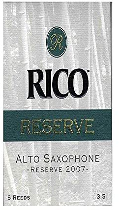 Rico Reserve Classic Blätter für Altsaxophone (Stärke, Stärke 3,5, Porzellanperlen