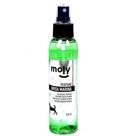 Moly Colonia para Perros Perfume Brisa Marina 125ml | Spray Colonia Aroma Refrescante | Elimina Mal Olor