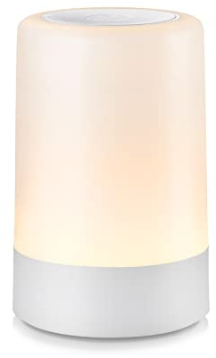 G Keni Nursery Night Light for Baby, Portable LED Touch Night Lamp for Kids and Adult, Breastfeeding, Sleep Aid, USB Rechargeable Nursing Lamp, Bedside Dimmable Warm Night Light, Soft Eye Caring