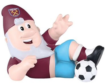 FOCO Officially Licensed West Ham United FC Sliding Tackle Football Garden Gnome