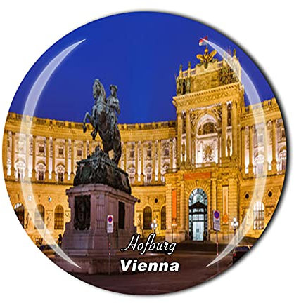 Hofburg Wien Kühlschrankmagnet Kristall Touristen Souvenir Geschenkkollektion Kühlschrank Magnet Aufkleber