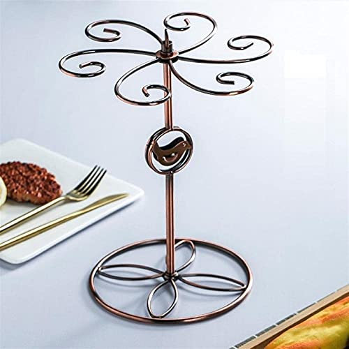 TIST Cremagliera del Bicchiere di Vino Casa del Vino da casa Portabampa del Bicchiere di Vino Appeso a Sottosopra Armadio del Vino Armadio del Vino Cabina Armadio Ornamenti (Color : A)