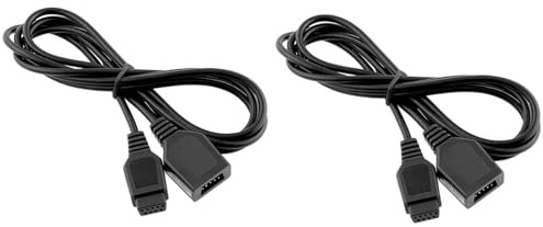 TYREE 2X Câble D'Extension À 9 Broches pour 2/3 Megadrive 2 Contrôleur