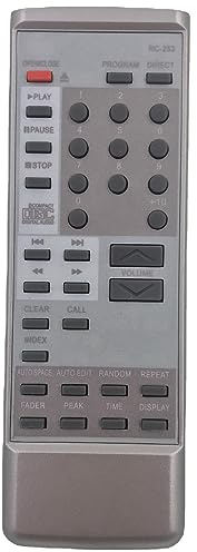 Télécommande Universelle RC253 pour Lecteur DVD Denon, contrôleur DCD2800 1015CD DCD7.5 S DCD790, Accessoire de Lecteur multimédia