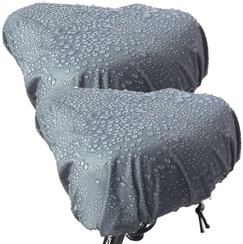 JIAJUNFS Fahrradsattel wasserdicht sonnengeschützt staubdicht Schutzhülle waschbar Sitzbezug für Frauen Männer Outdoor Urban Mountain Sattel Regenschutz