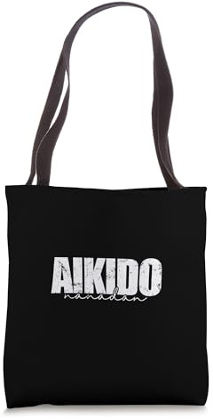 Aikido Nanadan Japanese Martial Art Tote Bag
