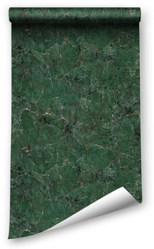 Glänzendes Marmor-Wandpapier, Granit-Marmor-Kontaktpapier für die Renovierung von Arbeitsplatten, Schränken, Möbeln, dicke, abnehmbare, selbstklebende Tapete, abziehen und aufkleben, Vinylrolle