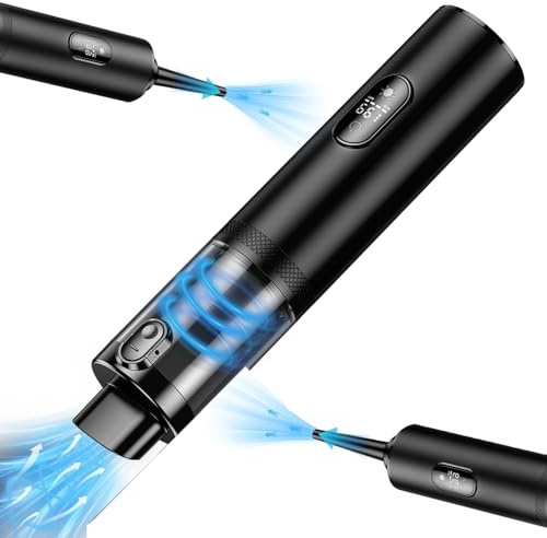 Aspirapolvere senza fili – 16000Pa portatile potente e portatile, mini aspirapolvere per auto ricaricabile, piccolo aspirapolvere portatile 2 in 1, per casa, auto, ecc