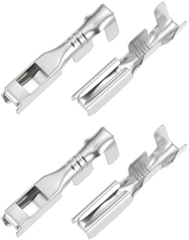 OTOTEC 50x Contatti Femmina A Crimpare Per Autoveicoli 1500-0106 Per Sistema Di Collegamento Di Circuiti Automobilistici