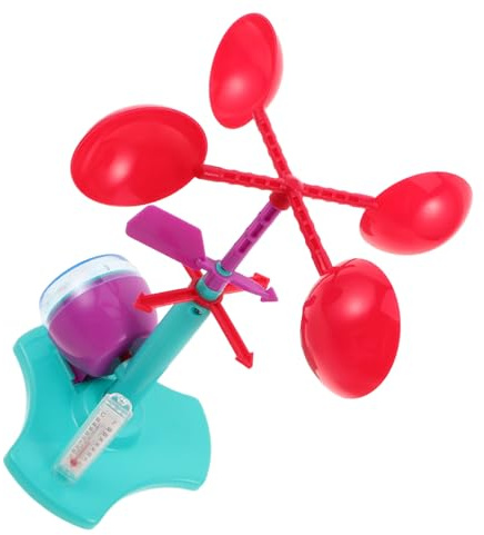 WESIEVYA Wind Vane Kit with Anemometer for – STEM Science Experiment Set, Wind Speed Meter and Direction Indicator Educational for Outdoor Physics Learning and Kindergarten Science