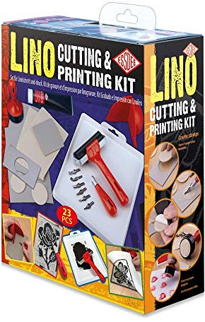 Essdee Lino Cutting and Printing Kit – 22 Pieces *