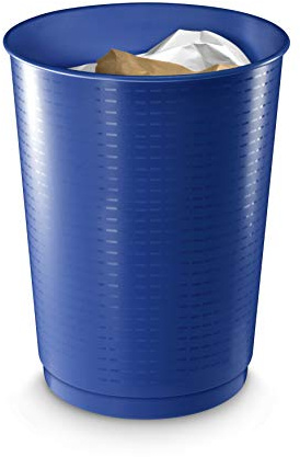 Corbeille à Papier géante maxi-capacité CEP 133-40 L - Bleu Cobalt