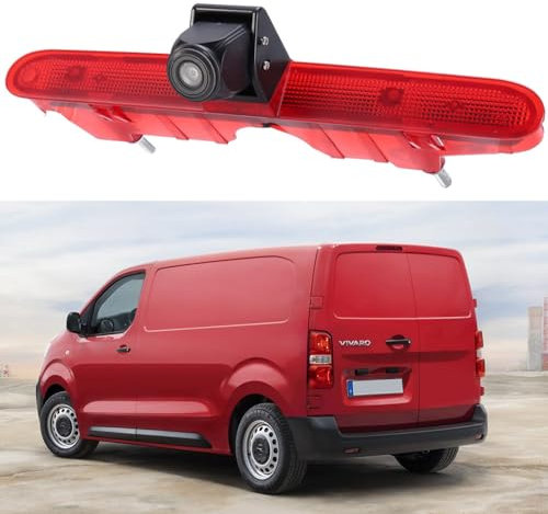 Rückfahrkamera Transporter mit Bremsleuchte, HD Nachtsicht wasserdichte Auto Rückfahrkamera für Peugeot Partner 2 II Tepee Rifter 2008-2016/Citroen Berlingo 3 III 4 IV B9 Kasten ab Bj 2008-2020