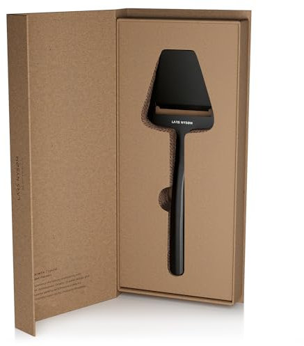 LARS NYSØM Käsehobel I Manueller Käseschneider I Käsehobel aus Edelstahl (Carbon Black)