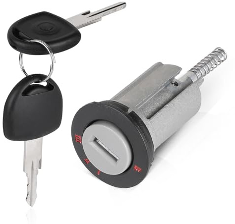 DBREAKS Interruttore di Blocco dell'accensione con Chiavi 9115863 | Compatibile con Vauxhall Tigra B Combo C Meriva-A Corsa-C, Serratura di Sicurezza e Chiavi
