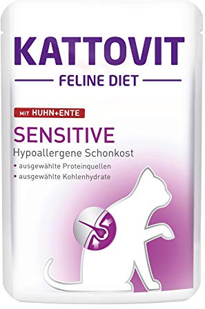 Kattovit Sensitive - Pollo y Pato (24 x 85 g)