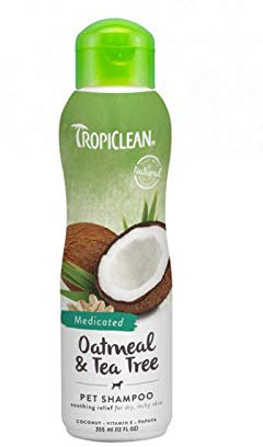 Tropiclean TRTTSH12Z Hafermehl & Teebaumöl Shampoo, 355 ml (1er Pack)