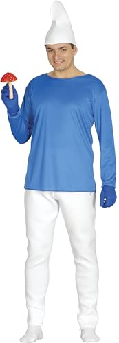 Guirca 84684 - Zwerg, Blau, Erwachsene, Größe M 48-50