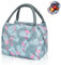 Nevera Térmica pequeña Hermética, 6L Bolsa isotérmica, Portatil, Almuerzo, Comida , Bolso Plegable, para Camping, playa ( Flamenco)
