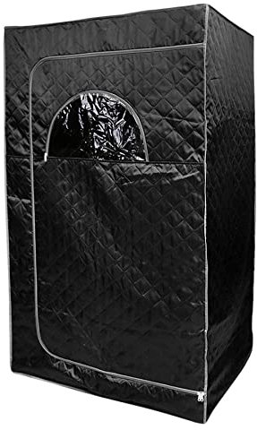 Sauna A Vapore Portatile Pieghevole Casa Isolante A Quattro Strati Addensare Kit Tenda Sauna Spa per Una Persona Cabina Pieghevole con Telecomando Piccola Sedia Pieghevole