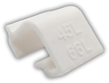 Verschlussclips 12er Set kompatibel mit IKEA Samla Box 45L 65L Deckelverschluss Aufbewahrungsbox Weiß (45l 65l)