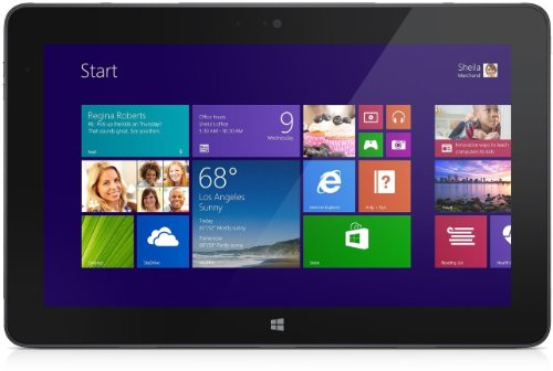 DELL 7130 Tablette Tactile 10.8  Intel Windows 8.1 Pro Noir