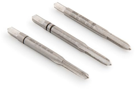 Set di maschi per filettatura professionale, M3,5, HSSG, 3 pezzi, affettatrice filettata, fresa anteriore, media e finita, set di maschi a mano, metriche M3,5