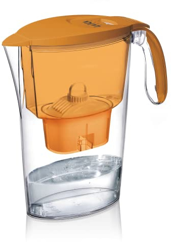 Laica Filtre à eau Clear Line Orange 2,25 L 1,25 L Italie 150 L