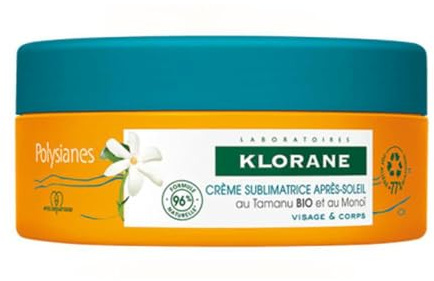 Klorane Polysianes After Sun Crema Reparadora 200 Ml, Almond
