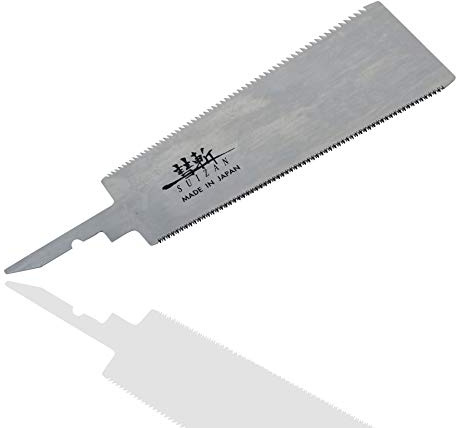 SUIZAN Replacement Blade for Ryoba Double Edge Saw 210mm | Professional Pull Saw for Woodworking Furniture Making Carpentry Joinery DIY Tools Sharp Replaceable Blade Rip Crosscut