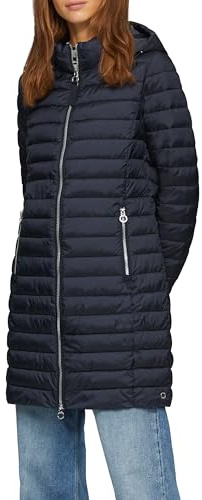 s.Oliver Lange Steppjacke mit abnehmbarer Kapuze