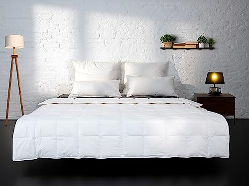 BEFA NATUR leichte Sommerdecke 155x200 cm | Primaloft Bio® - Funktionelle Mikrofaserfüllung | vegane Daunenalternative | 320g Füllgewicht/Stück | Oeko-TEX 100 Klasse 1 | Made in Germany