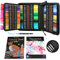 H & B Dual Tip Brush Pen Buntstifte, Fineliner-Filzstift-Set, 72 Farben, Malstifte mit Malbuch und Aquarellbuch, Kunststifte für Kinder und Erwachsene zum Zeichnen und Malen